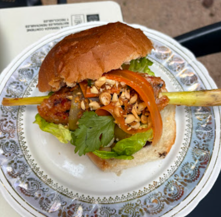 Rendang sandwich